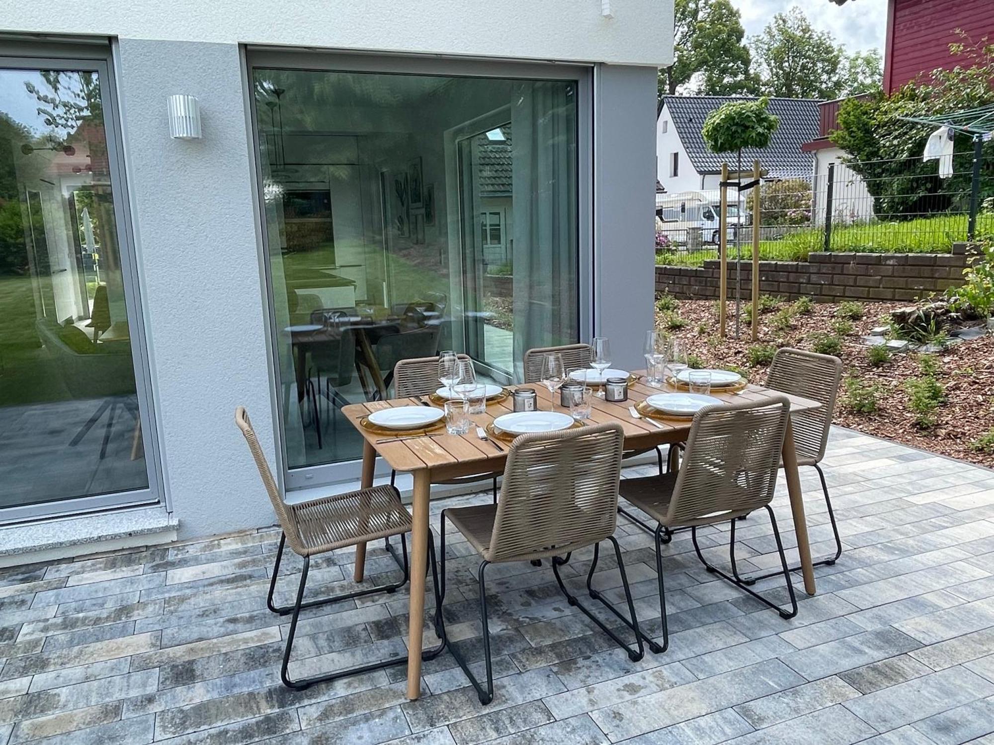 Zugzuflucht-Neues, Modernes Ferienhaus Freiberg Extérieur photo